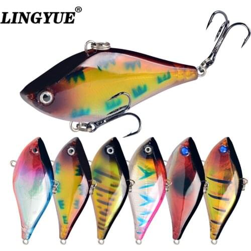 1pcs Fishing Bait Artificial High Quality 6cm/13g Hard Baits 6 Colors Available Bass Wobbler Crankbait Fishing Tackle Wholesale