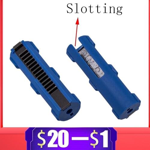 14 Teeth Piston Lightweight Slotting Fibre Reinforced Full Steel for Airsoft M4 AK MP5 Gearbox Tactical Hunting Accessories