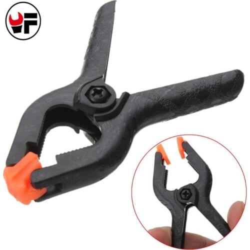 4 Inch Clamps For Woodworking DIY Tools Black Plastic Spring Clamps Clip Tips Set For Paper Photo Backdrop Background DN159