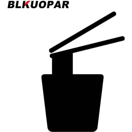 BLKUOPAR for Noodles Icon Car Stickers Car Door Protector Motorcycle Decals Occlusion Scratch Windshield Decor Car Goods Decal