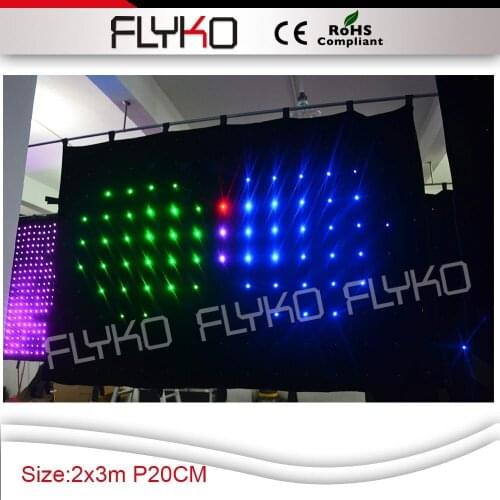 Free shipping Flexible LED Curtain Display for Christmas Light, Party, Disco, Theater, Wedding Decoration