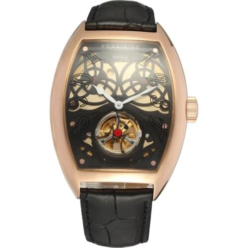 2019 FORSINING Tourbillon Mens Clocks Military Army Sport Clock Male Top Brand Luxury Automatic Mechanical Date Men Watches Gift