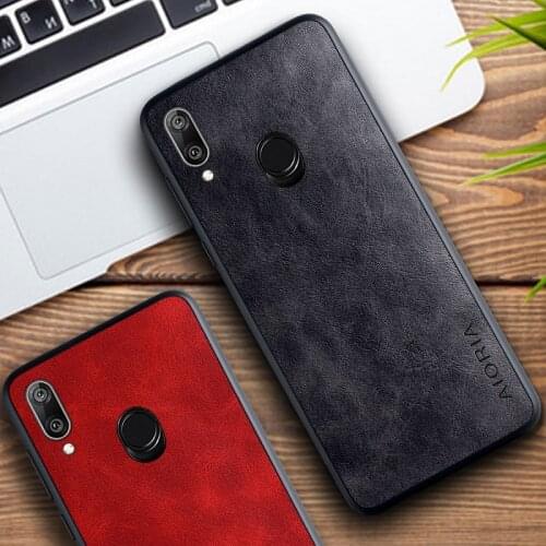 Case for Huawei Y7 Prime 2019 Y7 Pro 2019 funda Luxury Vintage Leather cover skin phone coque for huawei y7 2019 case capa