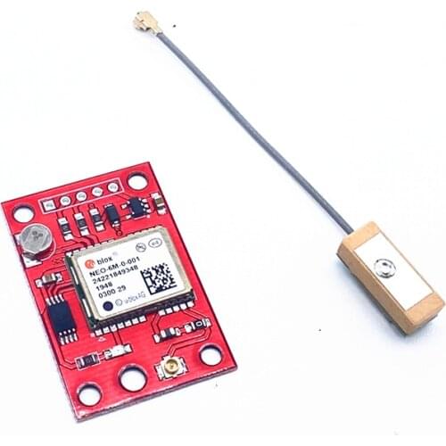 GY-NEO6MV2 NEO-6M GPS Module NEO6MV2 Flight Controller Board EEPROM MWC APM2 APM2.5 IPEX/IPX GSM GPS Antenna for Arduino