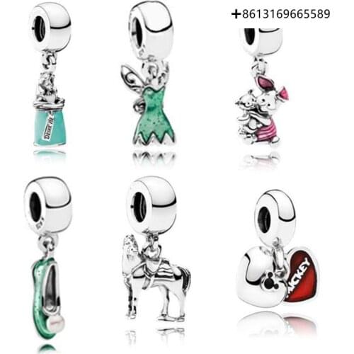 Hero100% 925 Sterling Silver Original Copy High Quality 1:1 Beads With Logo Free Of Charge Wholesale Manufacturers