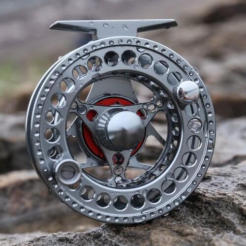 Sougayilang Fly Fishing Reel 2+1 BB #5/6 #7/8 Fishing Reel with CNC-Machined Aluminum Alloy Body Fly Reels Fishing Tackle