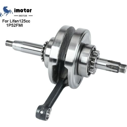 Motorcycle Crankshaft For LIFAN 150 150cc Air/Oil Cooling Horizontal Engines Dirt Pit Bike ATV Quad Parts 1P52FMI