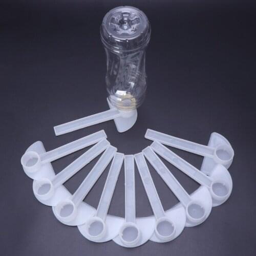 Hot Sell 10pcs Bee Feeder Water Drink Feeding Beekeeping Apiculture Tool Beehive Plastic