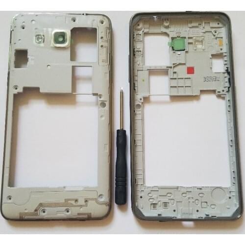 For Samsung Galaxy Grand Prime G530 G530H G530F Original Mobile Phone Grey Middle Frame Cover Housing Chassis Case With Tools
