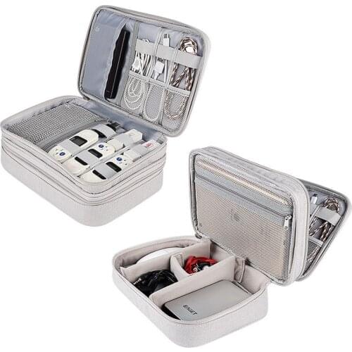 Portable Cable Digital Storage Bags Organizer USB Gadgets U disk Charger Power Battery Mouse Phone Battery Case Accessories