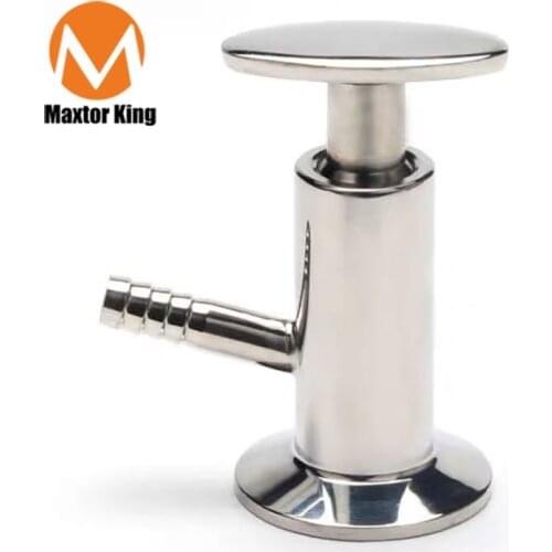 MK 316 Stainless Steel Sanitary Sampling Valve 50.5mm Ferrule OD Fit 1" 1.5" Tri Clamp Food Grade