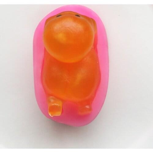 Happy Fatty Fondant Silicone Mold, Chocolate, Baking Cake Decoration, Phone Epoxy Mold