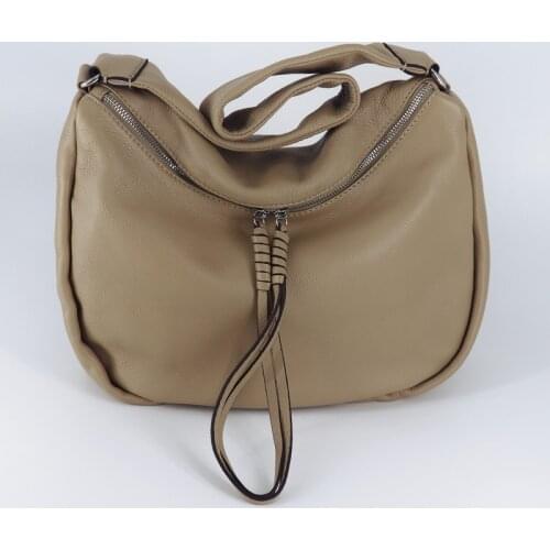 Women Crossbody Bag 100% Soft Genuine Leather Handbags Large Capacity Shoulder Bags England Style Big Casual Tote Messenger Bags