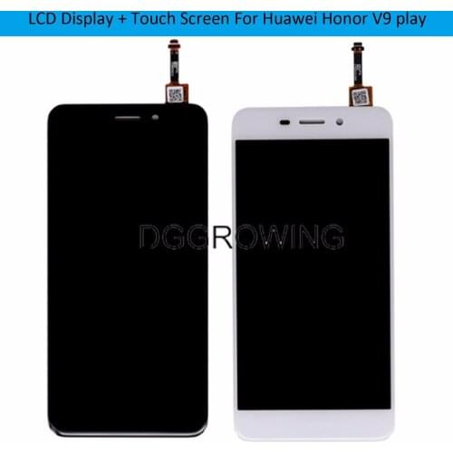 DGGROWING 100% Brand New Psss One By One Testing Full LCD Display With Touch Screen For Huawei Honor V9 Play/Honor 6C Pro+Tools