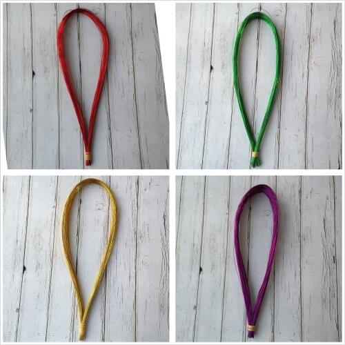 100pcs 80cm 22# Stocking Flower Wire Commonly Used Iron Wire For DIY Nylon Flower Floral Wire Ronde Flower Material Accessory