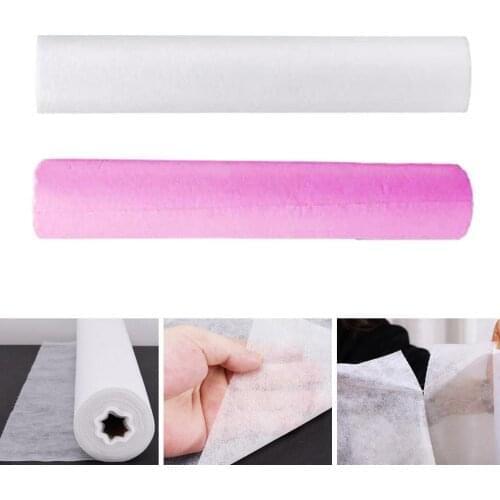 50pcs Disposable Waxing Massage Bed Table Covers Bed Sheets Salon Spa Bed Cover Roll Tattoo Supplies Non-Woven Headrest Paper