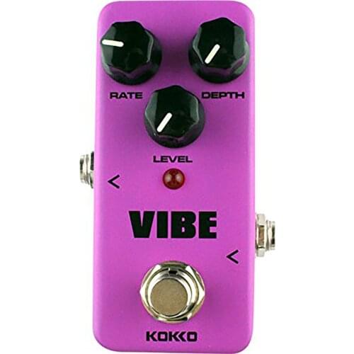KOKKO FUV2 VIBE Mini Electric Guitar Effect Pedal Analog Rotary Speaker Guitar Effect Full Metal Shell True Bypass