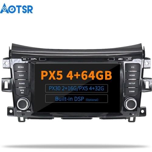 AOTSR Android 9.0 / 10.0 DSP Radio For NISSAN NP300 Navara 2014+ Car GPS Navigation 2 Din Bluetooth Player Car Dashboard