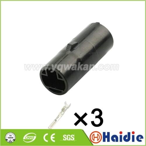 Free shipping 2sets 3pin auto plastic connector plug MG 610167 auto waterproof cable connector MG610167
