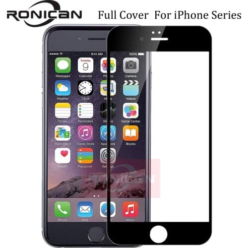 For iPhone 11 12 Pro Max XR XS Max 12mini Full Cover Tempered Glass Screen Protector Film For iPhone 6 6s 7 8 Plus 5 5S SE 2020