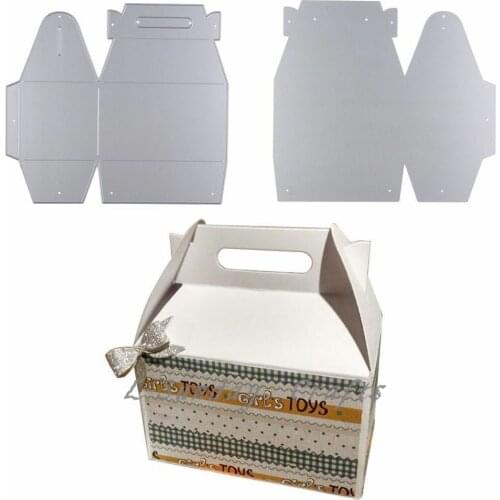 L-Sunday Crafts Die Cuts Candy Gift Box Metal Cutting Dies Stencils Scrapbooking Embossing Paper Crafts Making