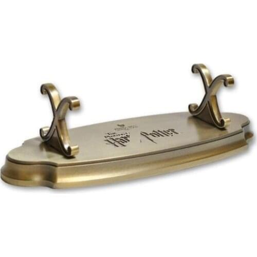 22*29cm Harri Poter hermione Wand Magic Wand Metal Bracket Metal base For Magic Wand Metal support Model figure toy kids gift