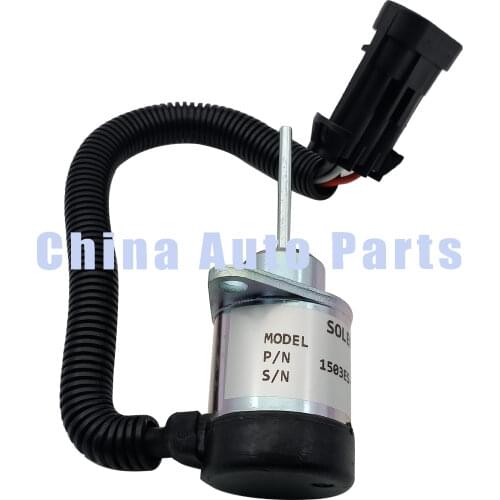 New Stop Solenoid 1503ES-12A5UC4S S185 skid steer 6691498