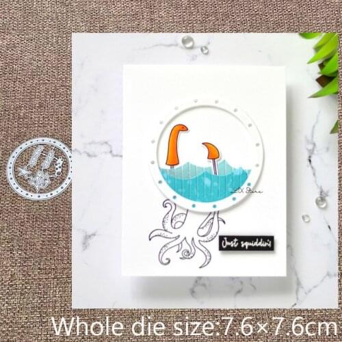 New Design Craft Metal stencil mold Cutting Dies Porthole Coral Starfish scrapbook die cuts Album Paper Card Craft Embossing