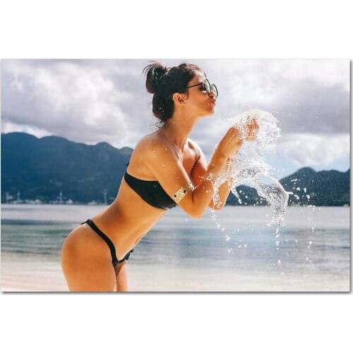 Sexy Girl Hot Lingerie Model Photo Wall Art Posters and Prints Modern Unframed Canvas Painting for Living Room Decor