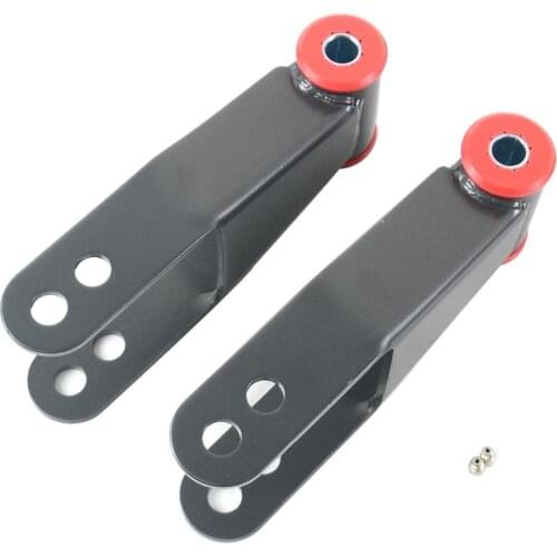 AP02 2" Rear Drop Shackles 410520 For Chevrolet Silverado 1500 Classic 2007-2018 / GMC Sierra 1500 Classic 2007-2018