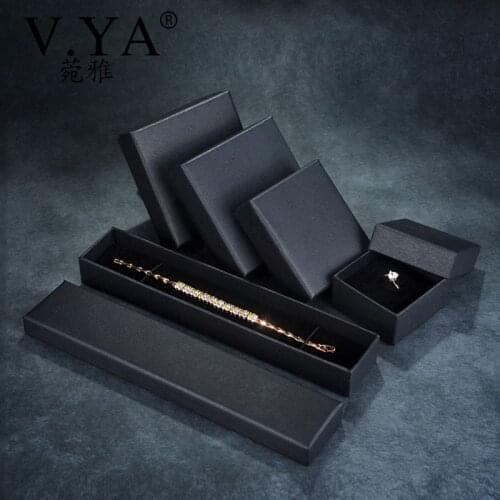 V.YA Fashion Jewelry Packaging Gifts Boxs Fine Bracelets & Bangles Rings Jewelry Sets Gift Boxes for Women Men Charms Package