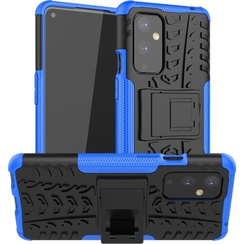 For Oneplus 9 Case Cover Anti-knock Bumper Heavy Duty Armor Stand Back Cover One Plus 8 9 Pro Silicone Phone Case For Oneplus 9