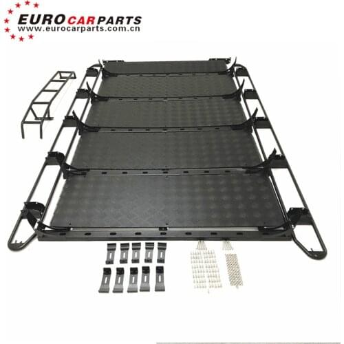 Roof Racks and ladder for w463 G63 G500 G65 G-wagen w463 Steel Cargo Carrier and ladder for W463 professional ROOF rack