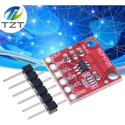 MCP4725 I2C DAC Breakout module development board for arduino