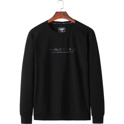 2020 NEW 8XL 6XL men Hot T shirt fashion brand clothing Mens Long Sleeve T Shirt Cotton Elastic Casual T-Shirt Male plus size