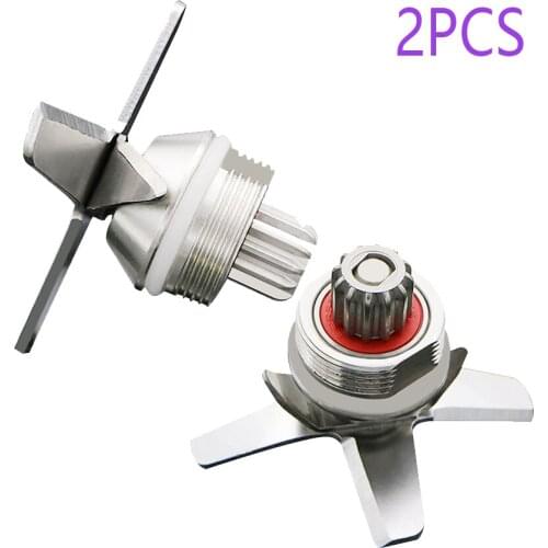 2PCS Cutting TWK 767 800 Knife Ice Crusher Blades and 767 800 Stainless Steel Hardened Six Mixing for Vitamix Blender Parts