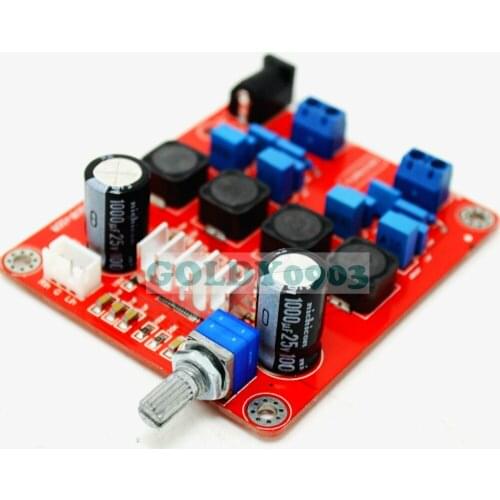 TPA3116 Class D Amplifier Board 50W+ 50W Filter Capacitor 2*10000UF DC18V-24V