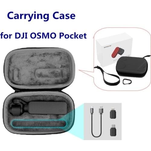 Portable Bag for DJI Osmo Pocket Handheld Hardshell Bag Storage Carry Case for Osmo Pocket Handheld Gimbal Accessories Case