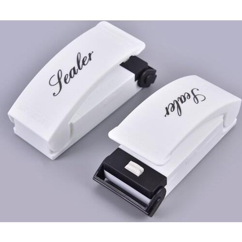 Mini Sealing Machine Portable Heat Sealer Hand Press Food Sealer Plastic