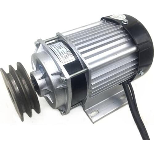 750w Dc 48V / 60v belt pulley brushless motor, electric bicycle motor, BLDC. BM1418ZXF