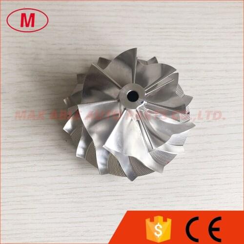S200-EFR 1291-123-2001 67.80/92.15mm 7+7 blades high performance Turbo milling/aluminum 261/billet compressor wheel