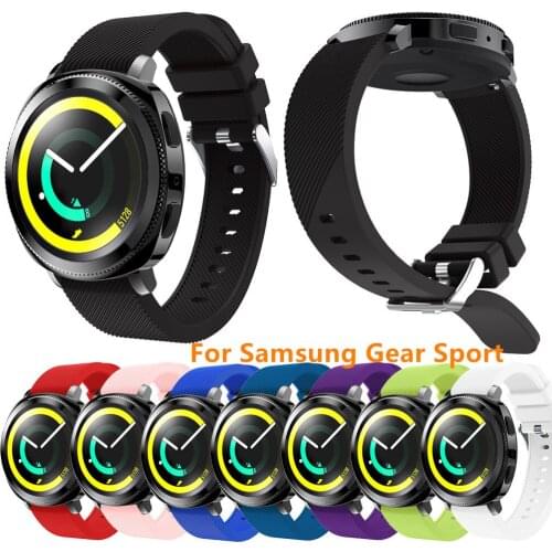 High Quality Watch Strap Watch Band Sport Soft Silicone Replacement Wristband Wrist Strap For Samsung Gear Sport Hot Sale