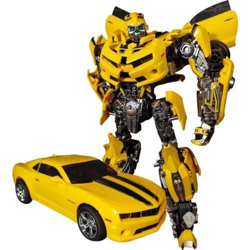WJ Transformation MPM-03 MPM03 Yellow Bee Movie Oversize 28CM Alloy Version Collection Action Figure Robot Model Toys Kids Gifts