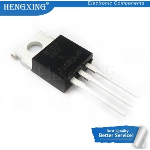 10pcs/lot BT139-600E BT139-600 BT139 TO-220 In Stock