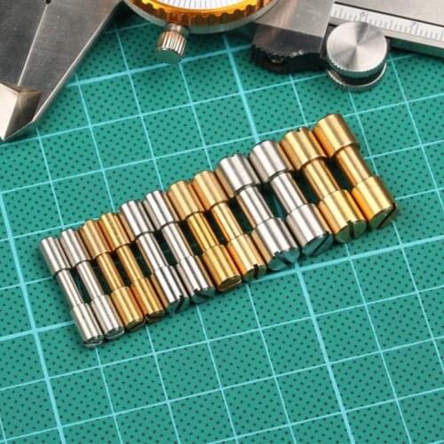 4 Pieces Brass/ stainless steel Diy Knife Countersunk head rivets screw across word shape Knife handle screw