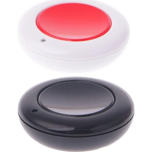 DC 9V 12V 24V 10A 1-Button 433MHz RF Wireless Remote Control Round Transmitter