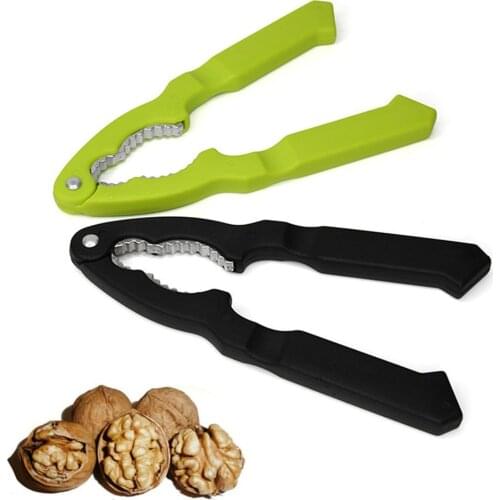 Stainless Steel Nutcracker Sheller Walnut Nut Cracker Quick Walnut Almond Pecan Nutcracker Kitchen Fruit Tool Accessories