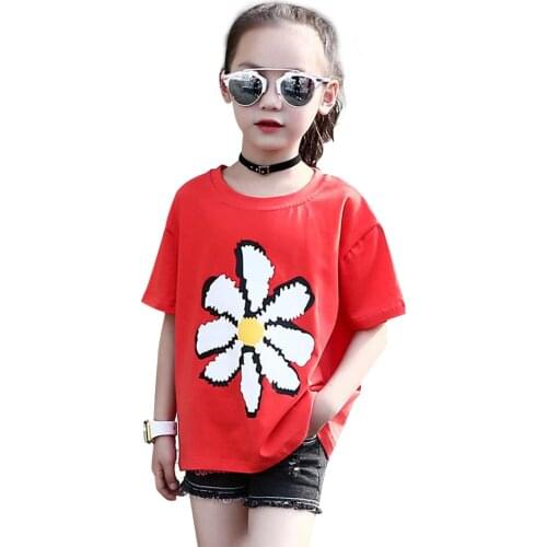 Hibisyn Girls' Printed T-Shirts