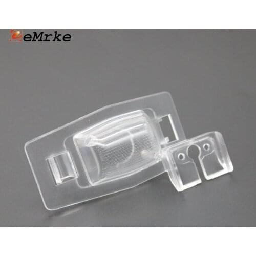 EEMRKE Car Rear Camera Bracket Mount License Plate Lights Housing for Mazda Miata MX-5 / Protege MPV Tribute