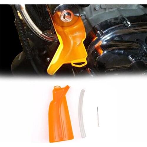 Oil Filter Funnel Cover For Harley Sportster 1200 XR 08-13 Softail Dyna 99-16 Touring Road King FLHR 09-16